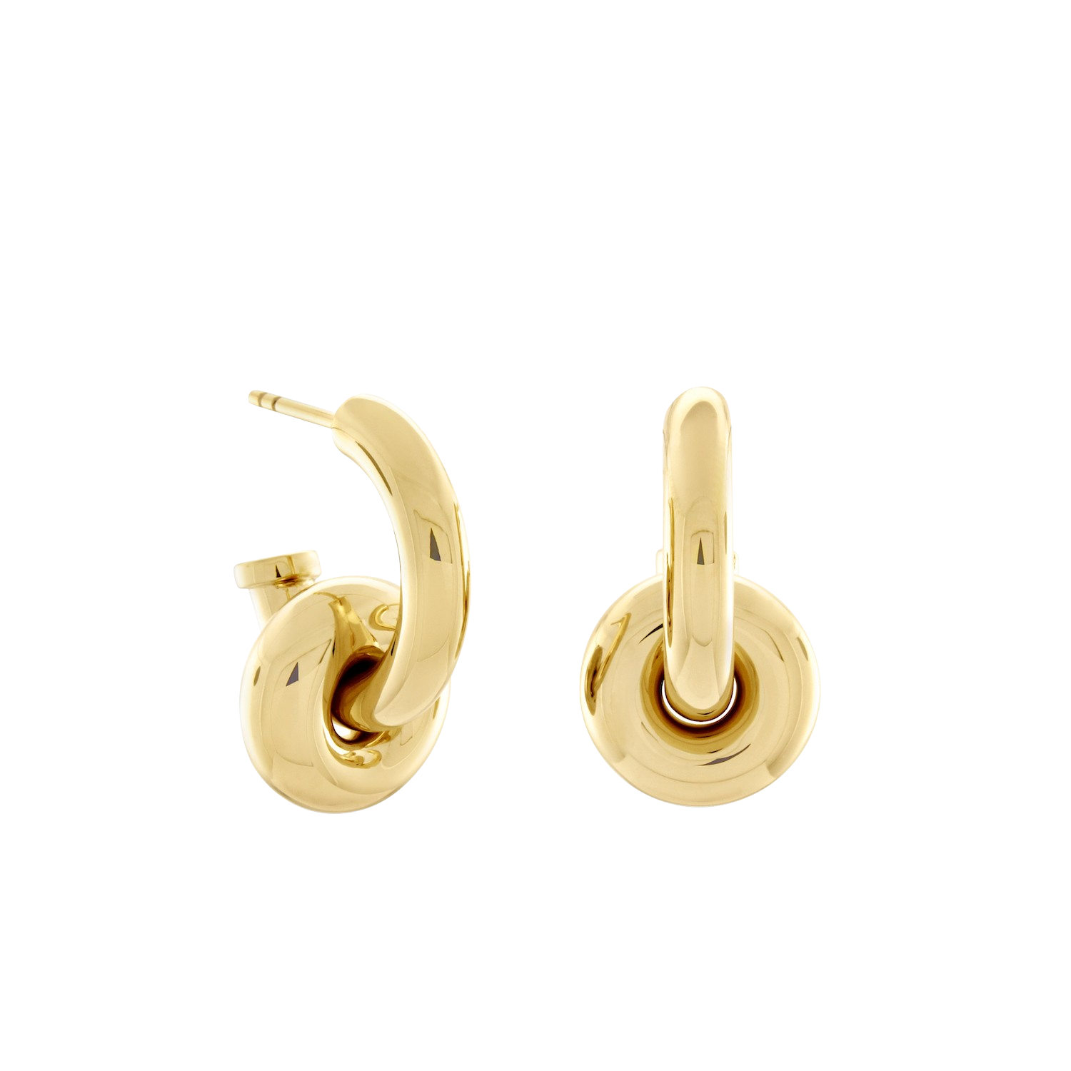 Hermione Hoop Earrings, Gold Vermeil.