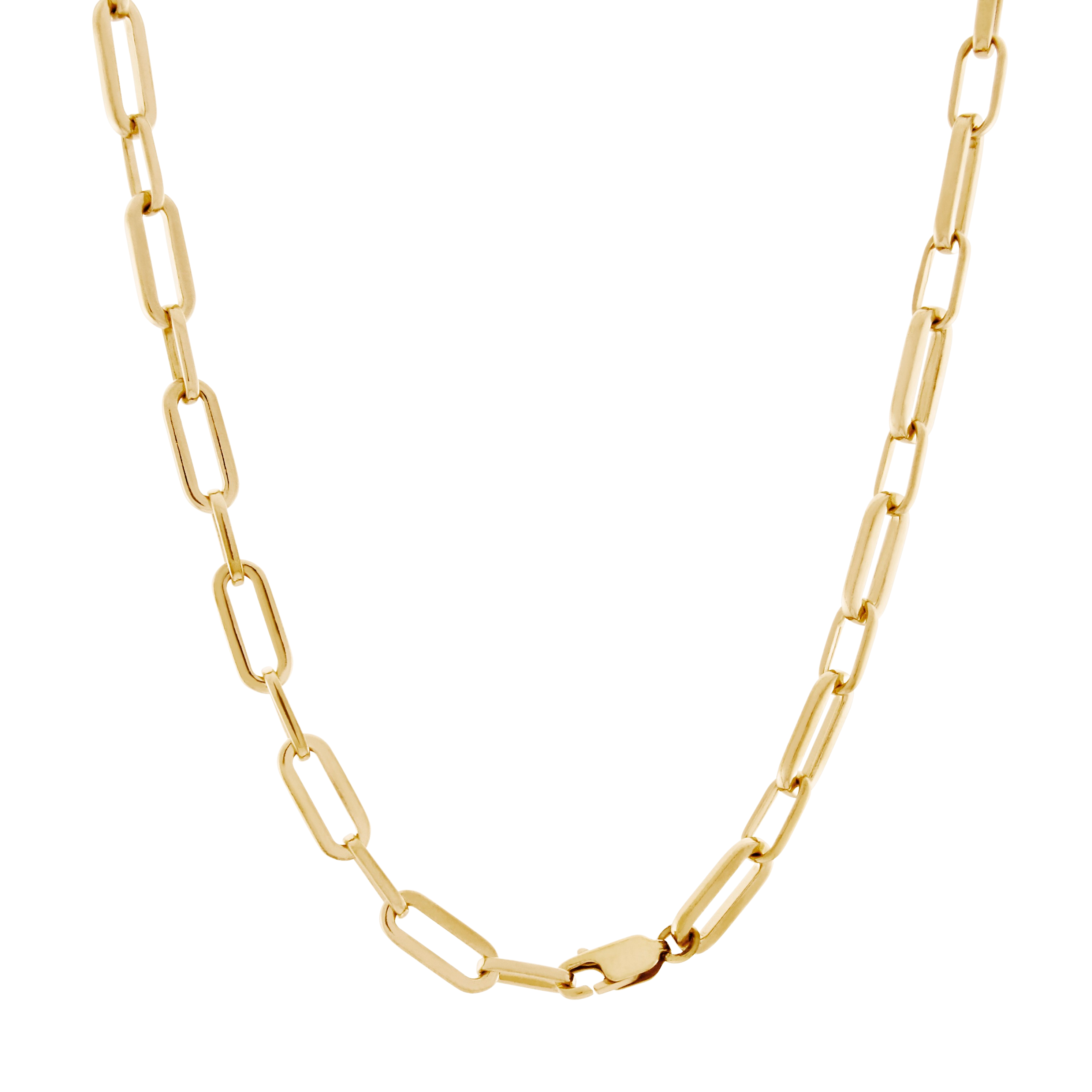 Suitor Chain Necklace. Gold Vermeil.