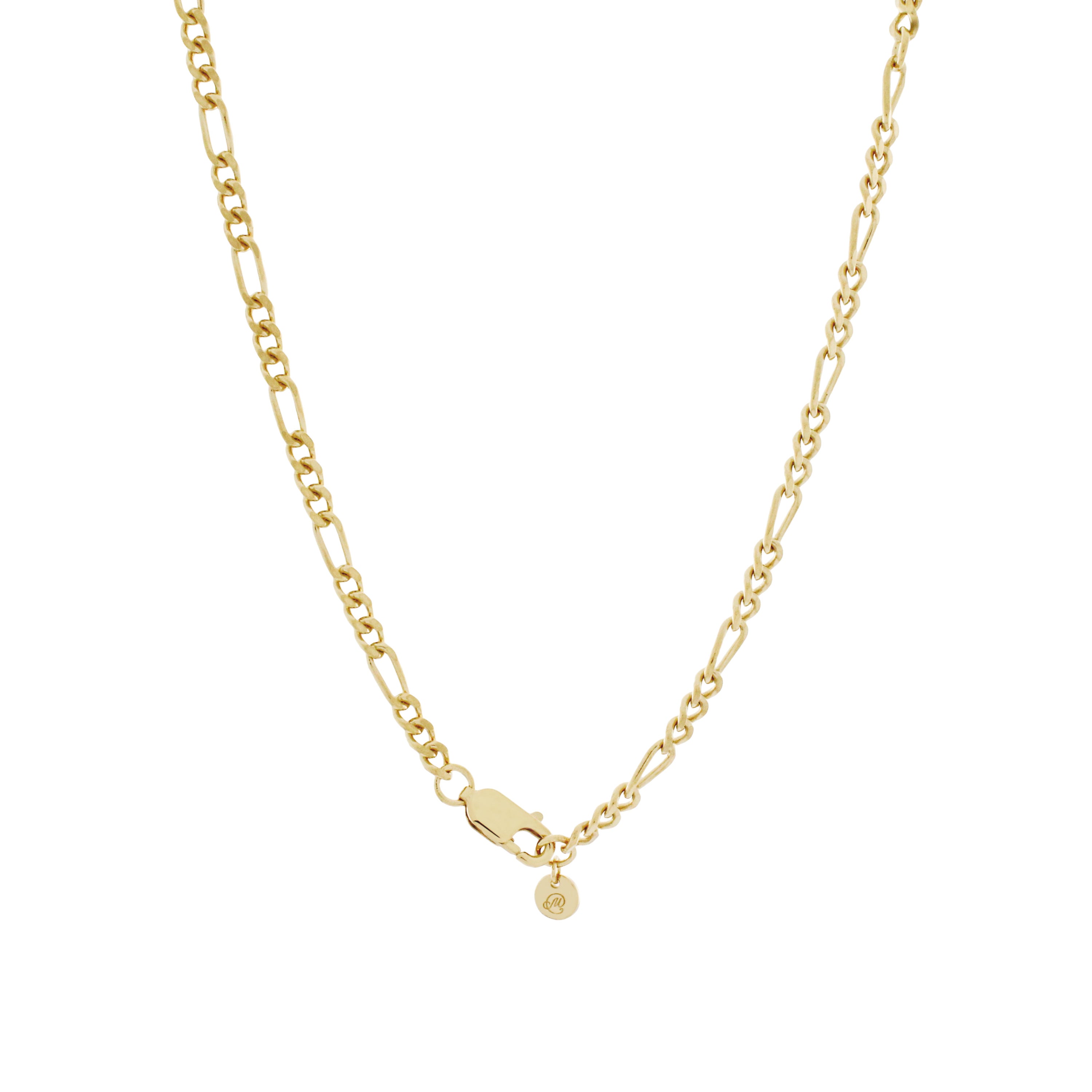 Seville Chain Necklace. Gold Vermeil