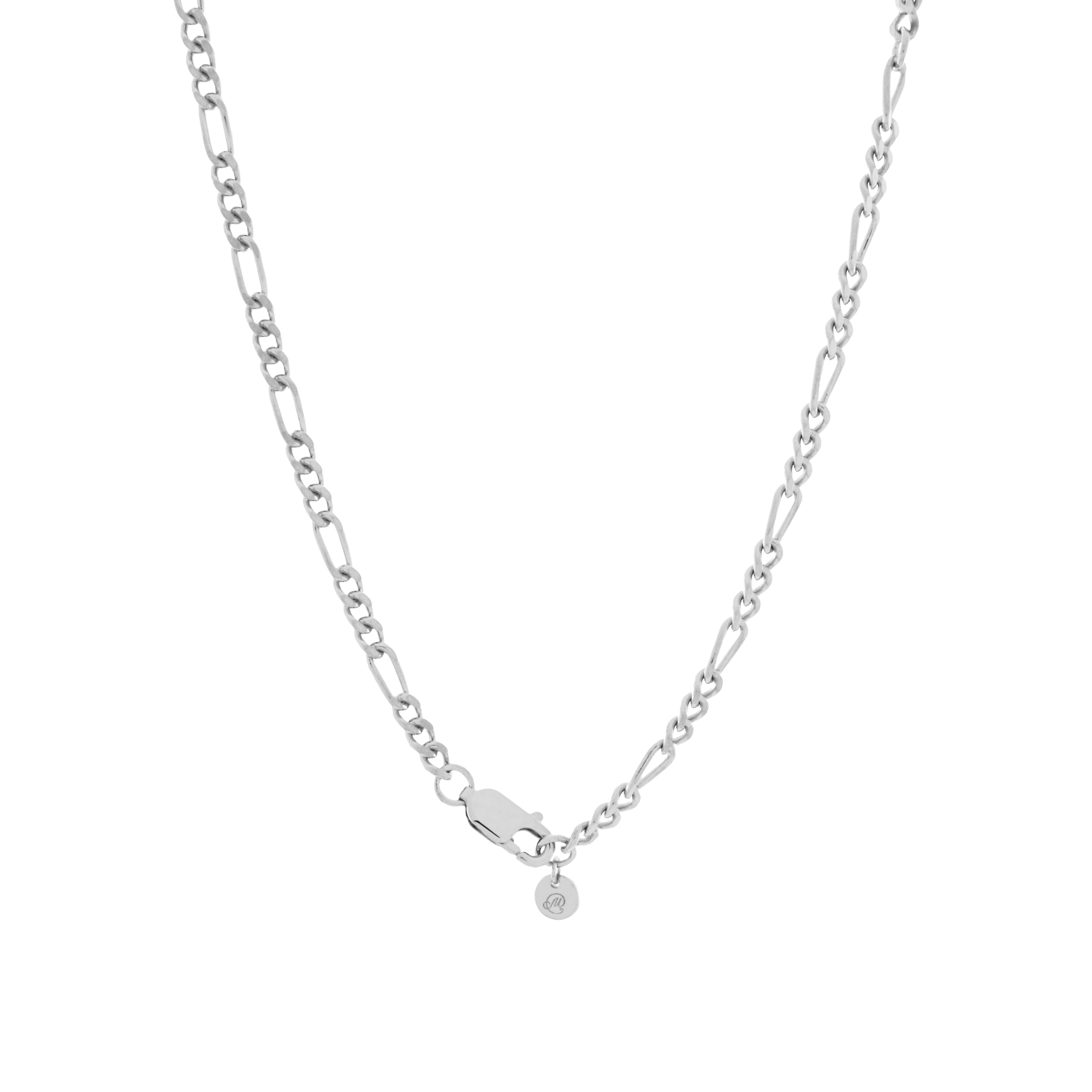 Seville Chain Necklace. Silver