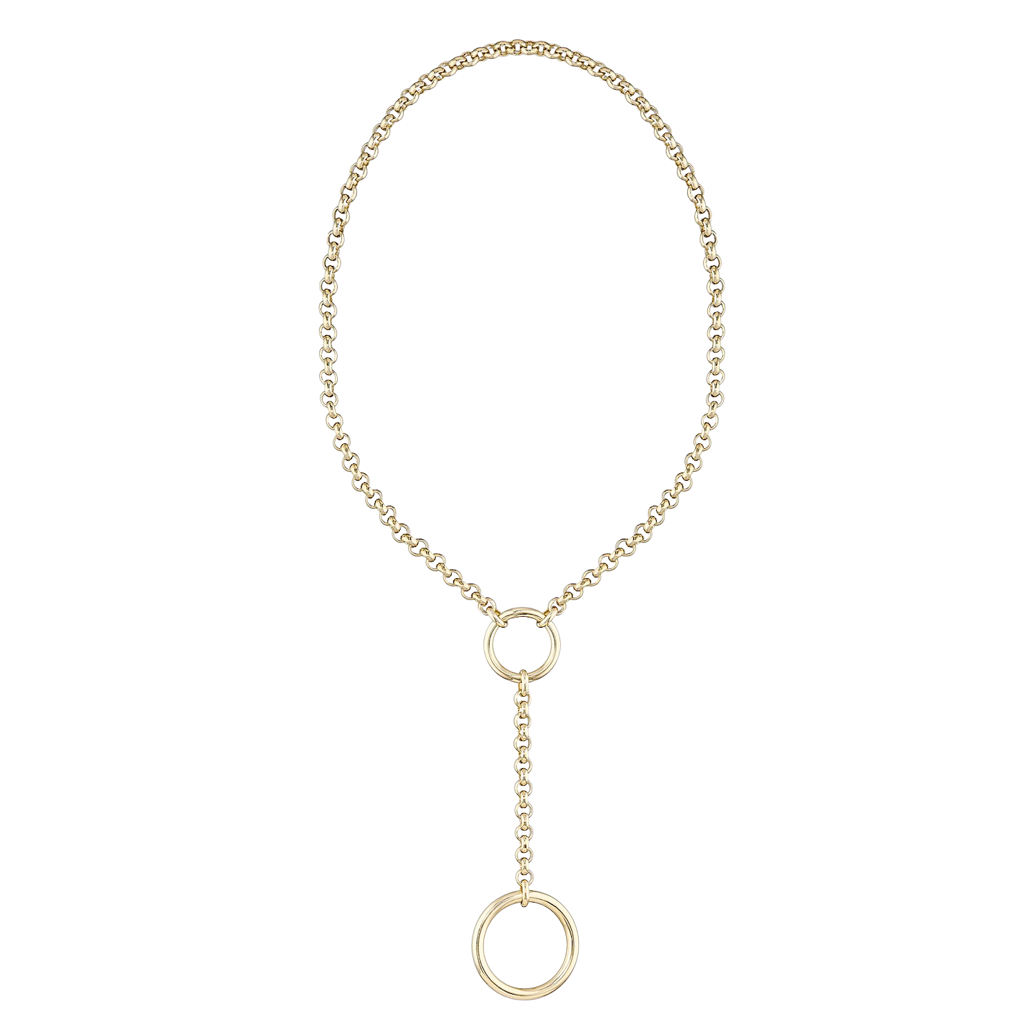 The Edie Rolo Necklace. Gold Vermeil.