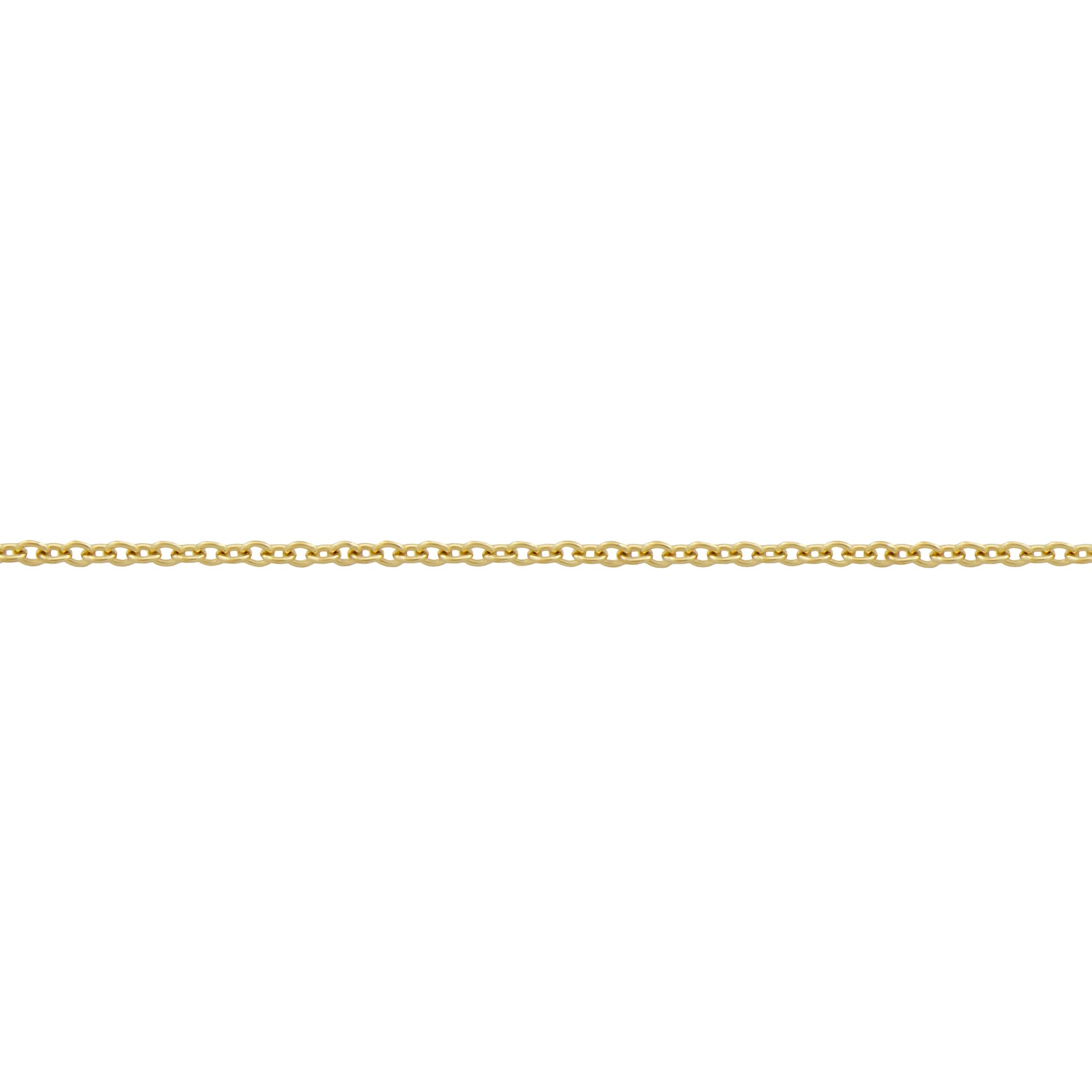 BONDED CABLE CHAIN, 9k Yellow Gold