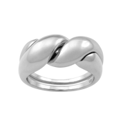 The Puzzle Ring. Sterling Silver - Monarc Jewellery