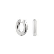 The Anita Huggie Hoop. Sterling Silver - Monarc Jewellery