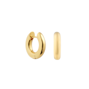 The Anita Huggie Hoop. Gold Vermeil. - Monarc Jewellery
