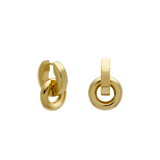 Catena Hoop Earrings, Gold Vermeil