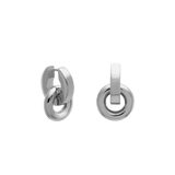 Catena Hoop Earrings, Sterling Silver