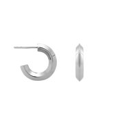 Meadmore Hoop Earrings, Sterling Silver - Monarc Jewellery