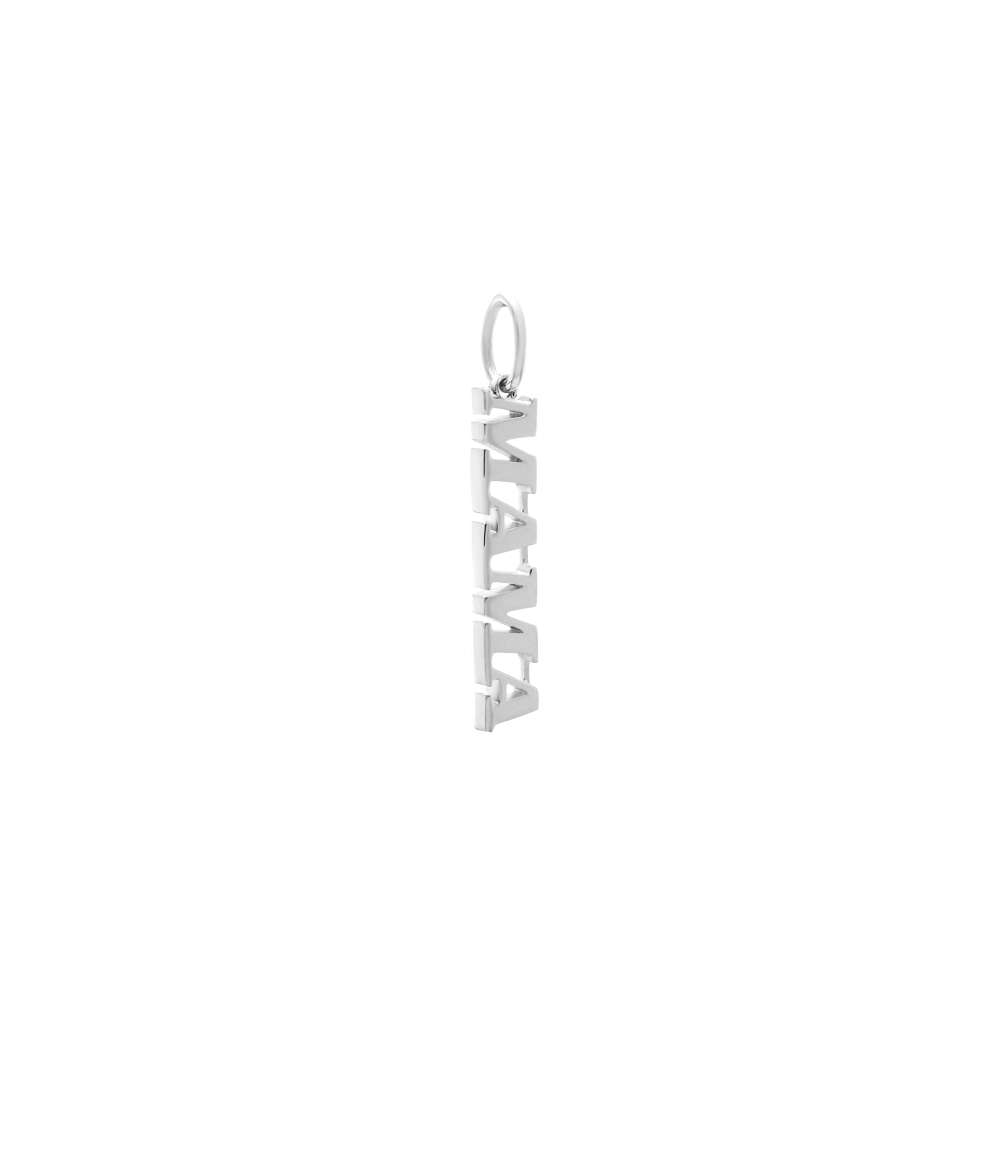 Mama | Māmā Pendant and Necklace. Sterling Silver - Monarc Jewellery