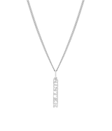 Sister Pendant and Necklace. Sterling Silver