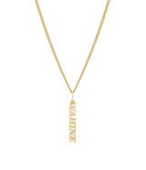 Wahine Pendant and Necklace. Gold Vermeil