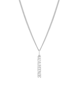 Wahine Pendant and Necklace. Sterling Silver