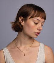 Mama | Māmā Pendant and Necklace. Gold Vermeil