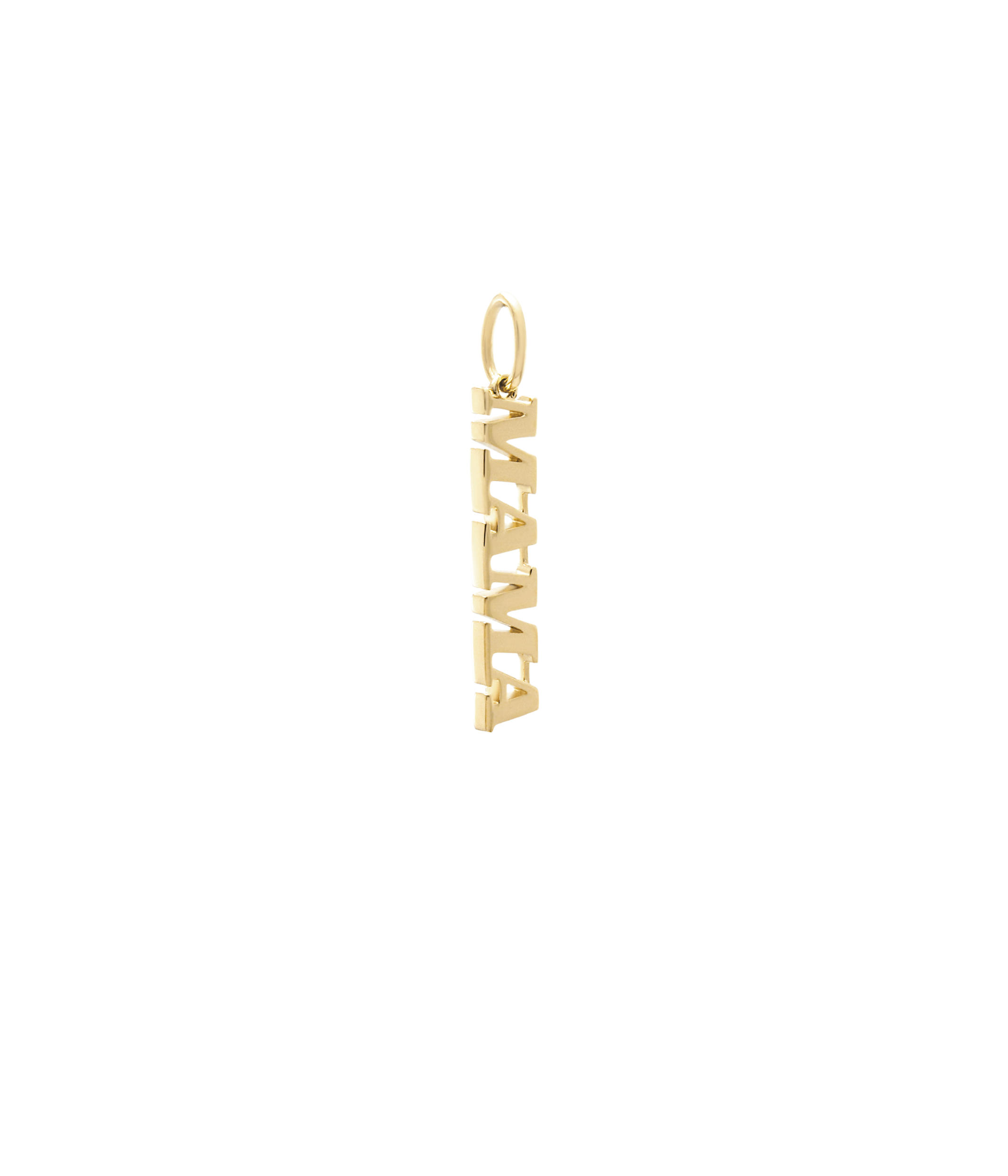 Mama | Māmā Pendant and Necklace. Gold Vermeil