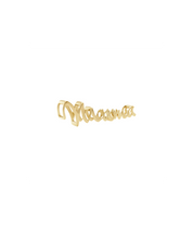 Mama | Māmā Bead Necklace. Gold Vermeil