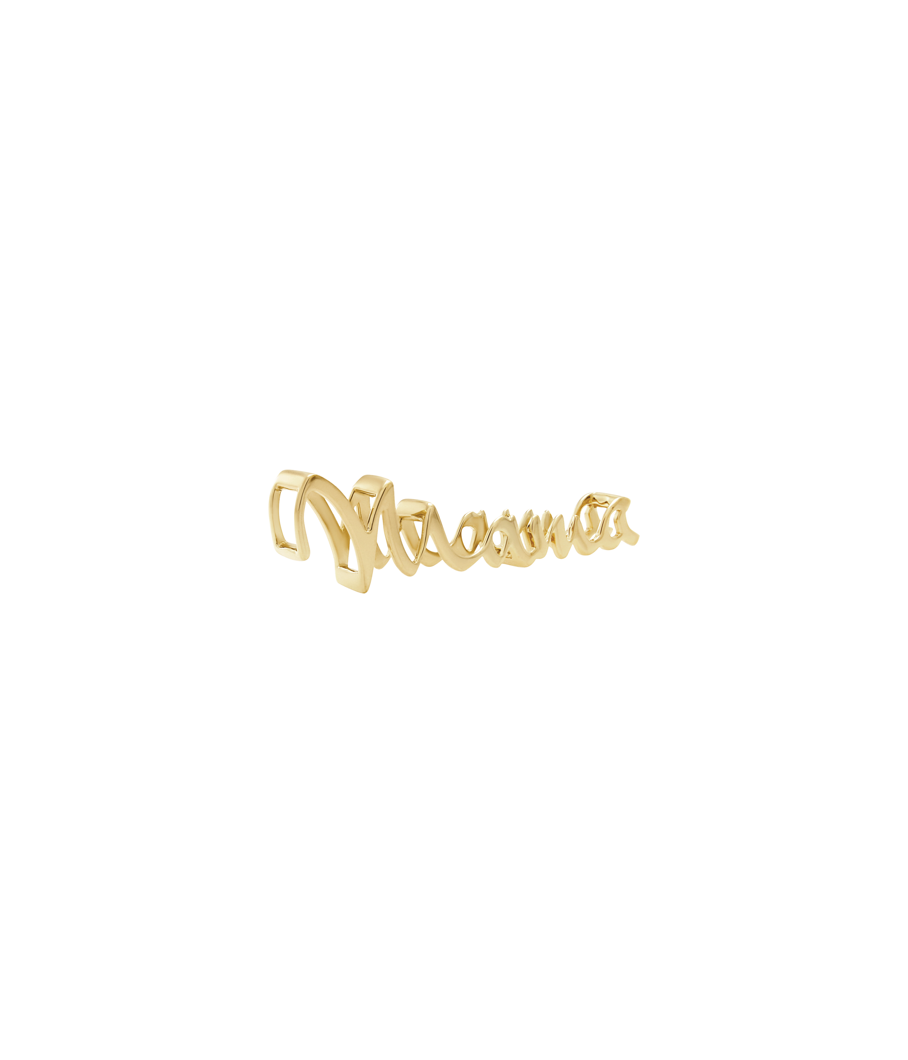 Mama | Māmā Bead Necklace. Gold Vermeil