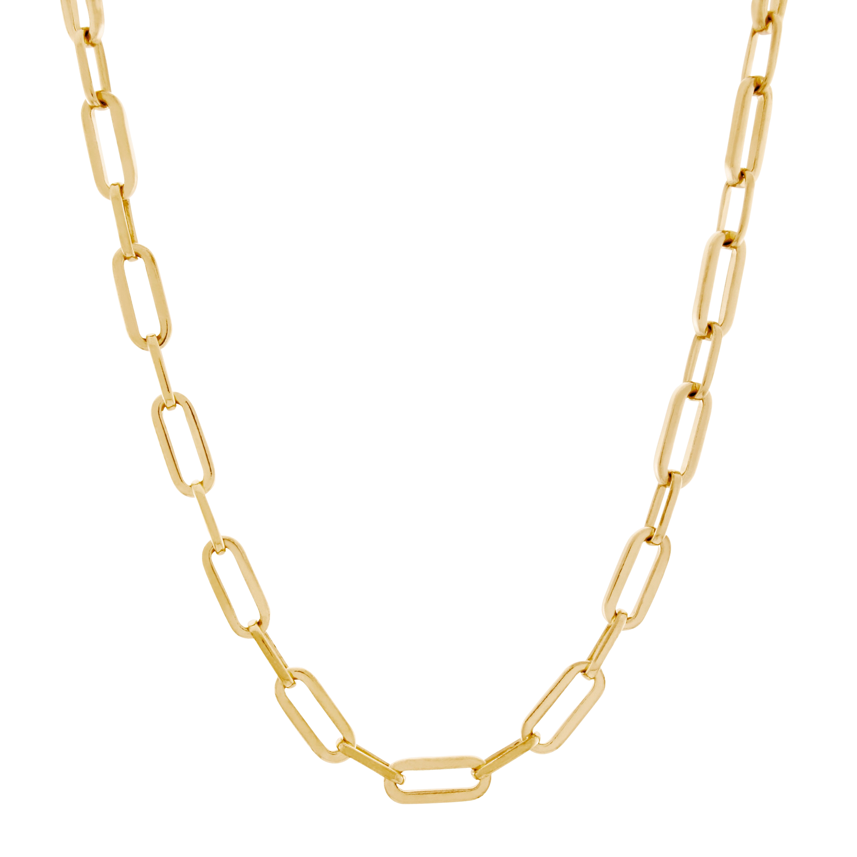 Suitor Chain Necklace. Gold Vermeil - Monarc Jewellery