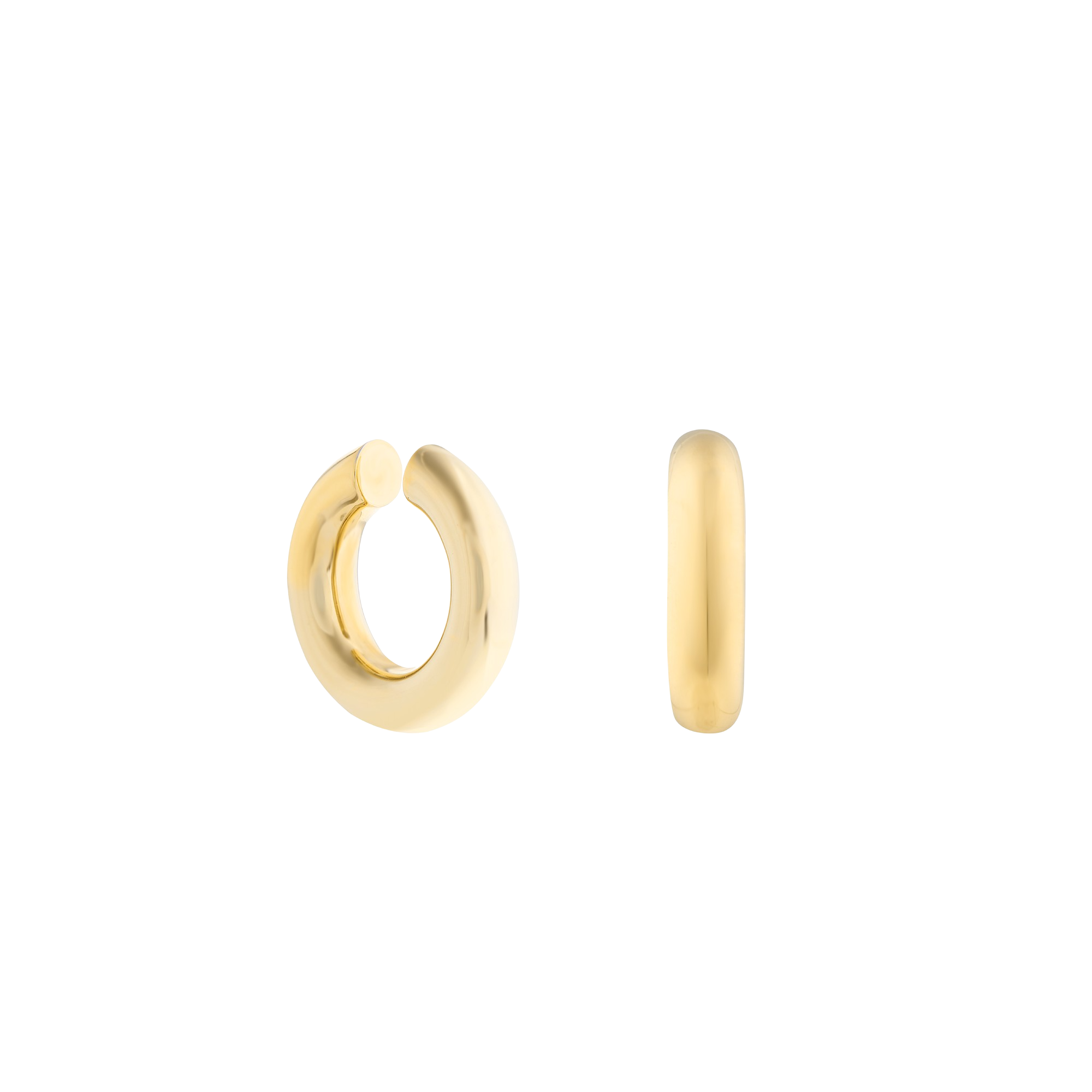 The Patti Ear Cuff. Gold Vermeil. - Monarc Jewellery