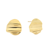 L'Eau Earrings. Gold Vermeil.