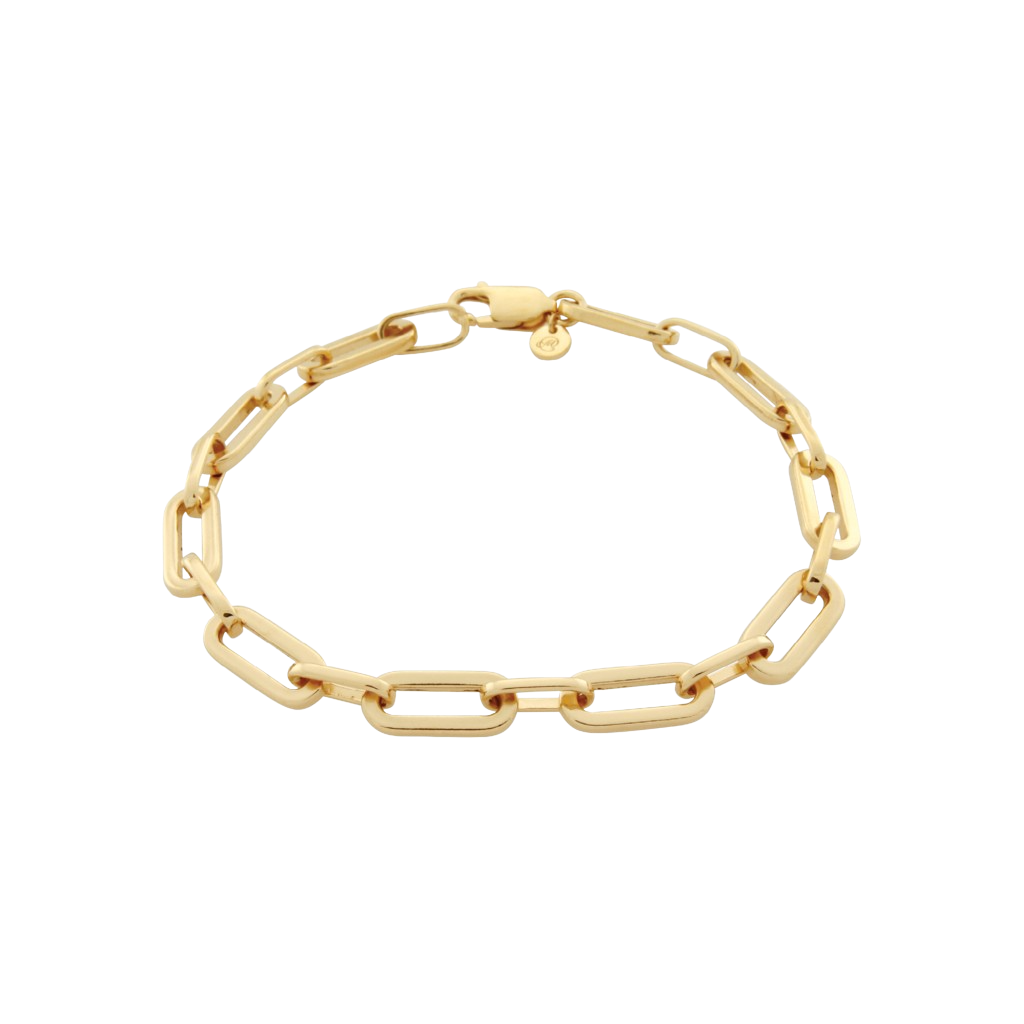 Suitor Chain Bracelet and Anklet. Gold Vermeil. - Monarc Jewellery