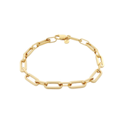 Suitor Chain Bracelet and Anklet. Gold Vermeil. - Monarc Jewellery