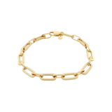 Suitor Chain Bracelet and Anklet. Gold Vermeil.