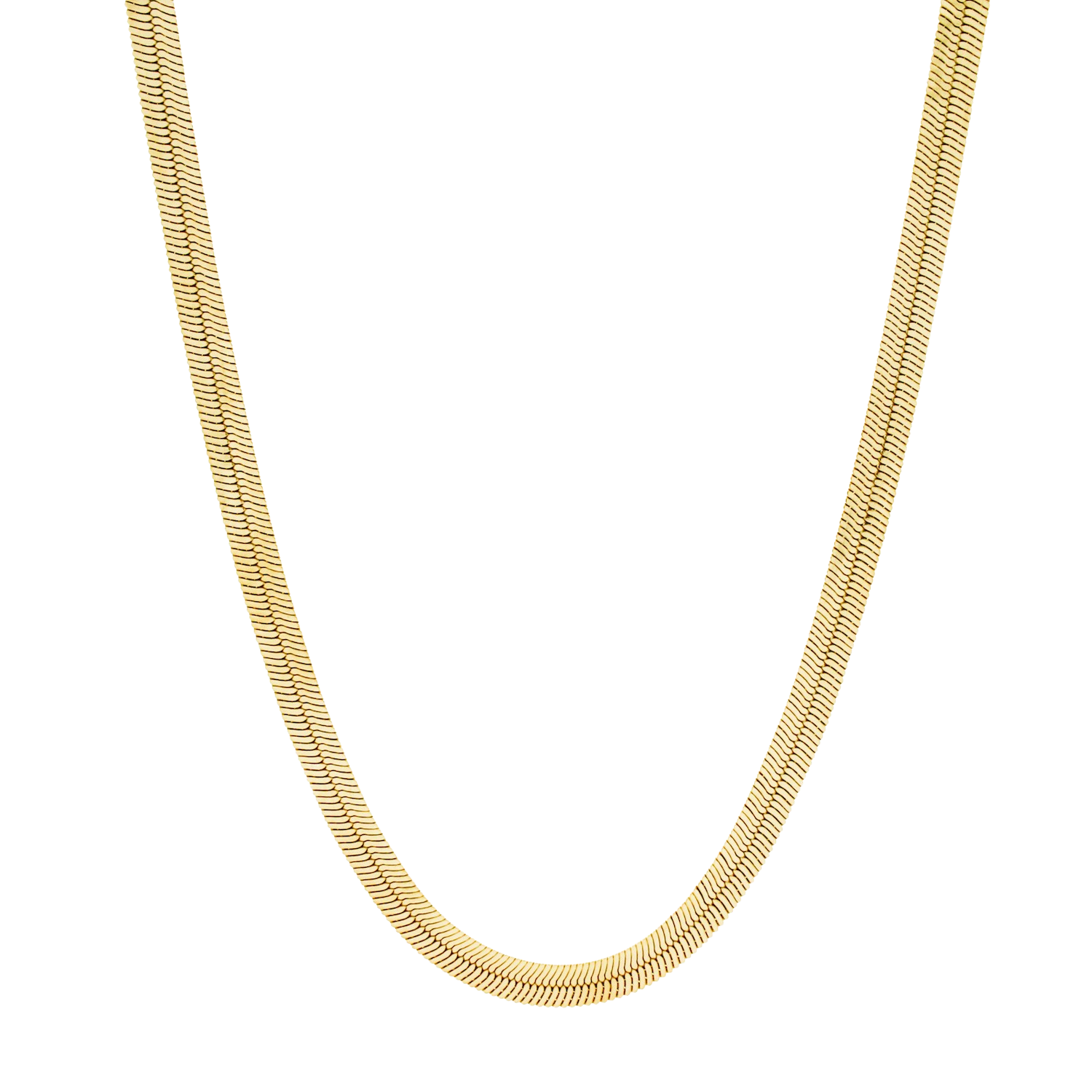 Silky Tie Necklace. Gold Vermeil - Monarc Jewellery
