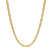 Silky Tie Necklace. Gold Vermeil - Monarc Jewellery
