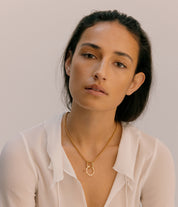 Bloom Pendant / Charm. Gold Vermeil - Monarc Jewellery