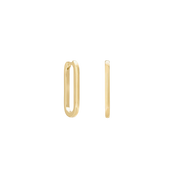 Remie Huggie Hoop, Gold Vermeil - Monarc Jewellery