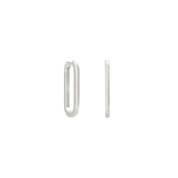 Remie Huggie Hoop, Sterling Silver - Monarc Jewellery