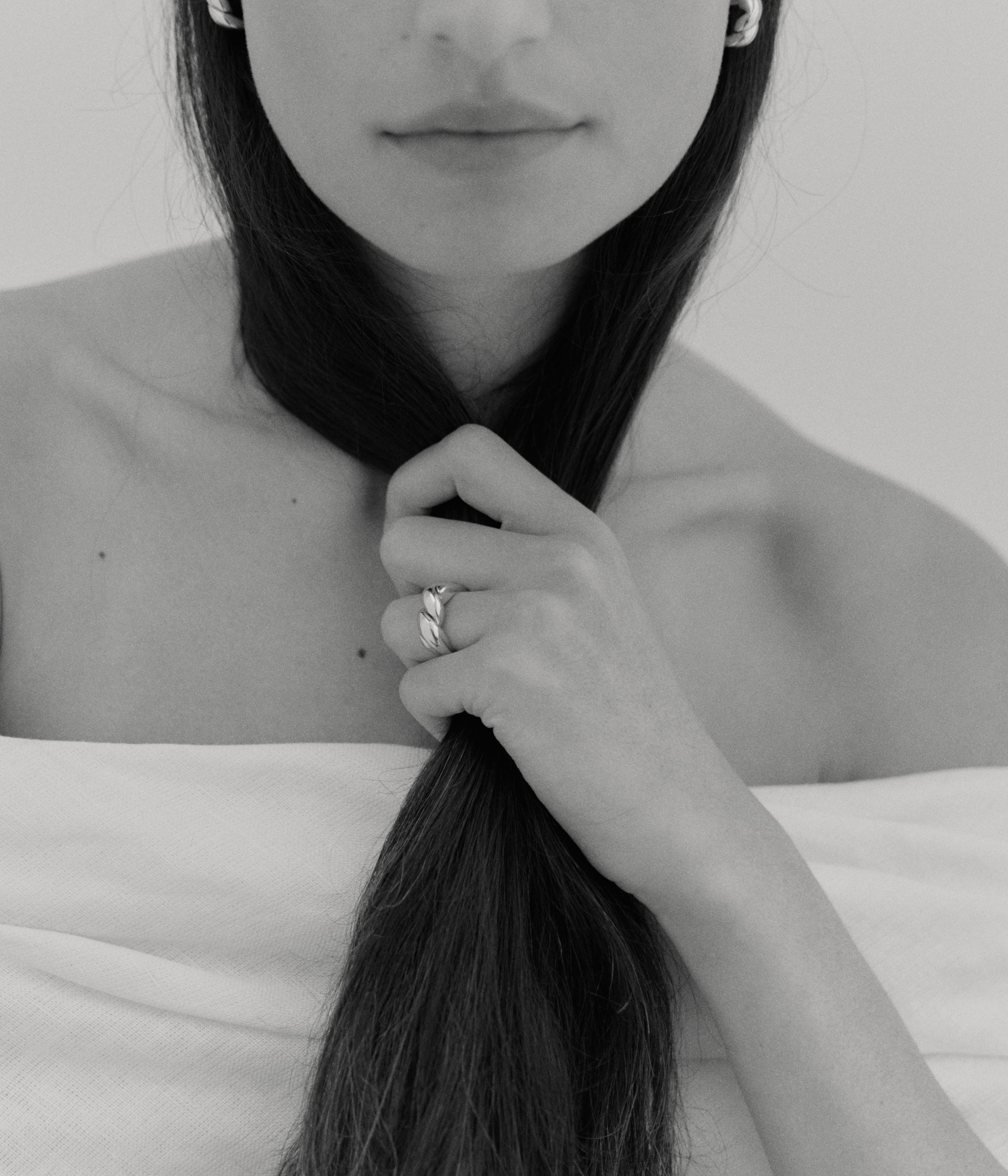 The Puzzle Ring. Sterling Silver - Monarc Jewellery