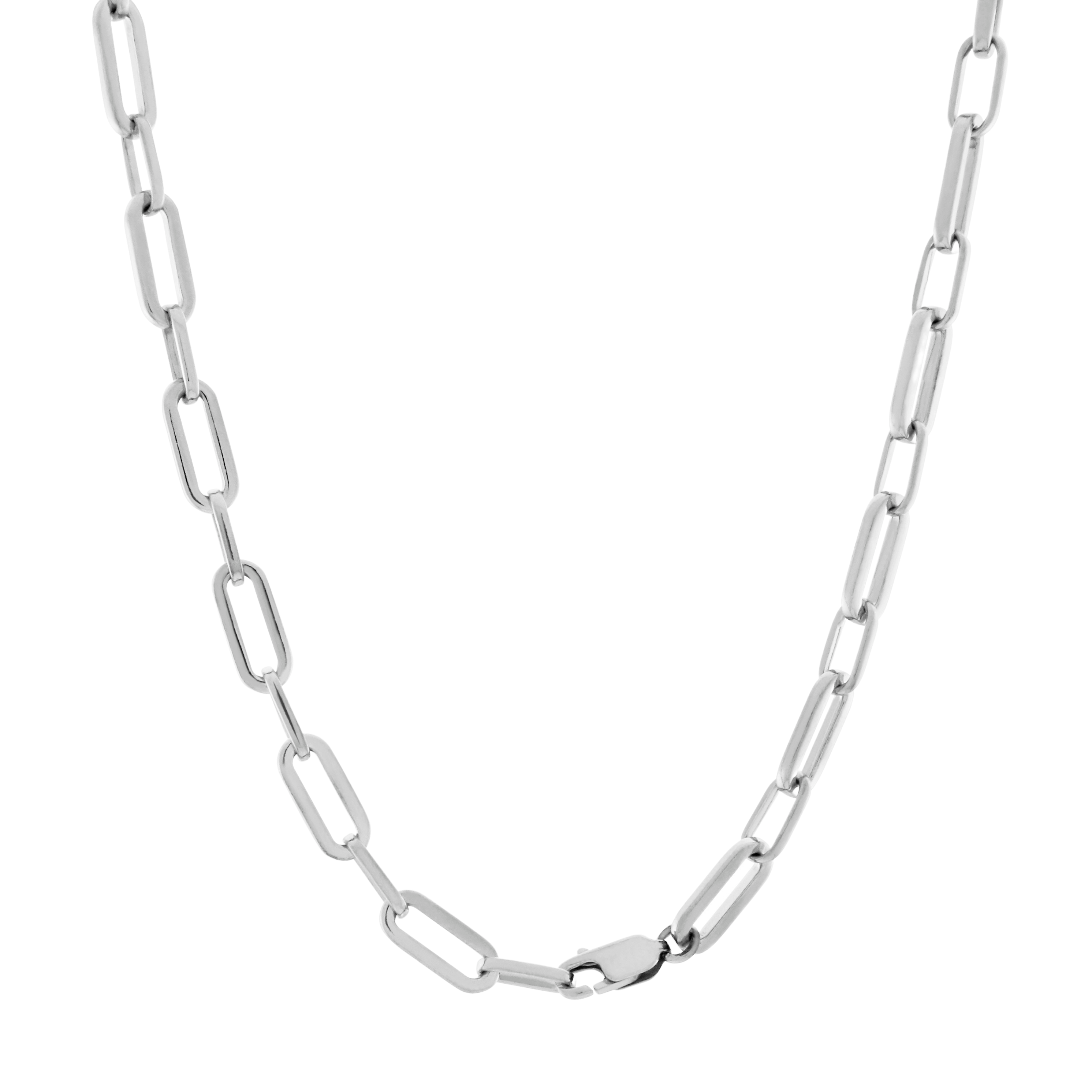 Suitor Chain Necklace. Sterling Silver - Monarc Jewellery