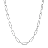 Suitor Chain Necklace. Sterling Silver