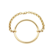 The Bianca Bracelet. Gold Vermeil. - Monarc Jewellery