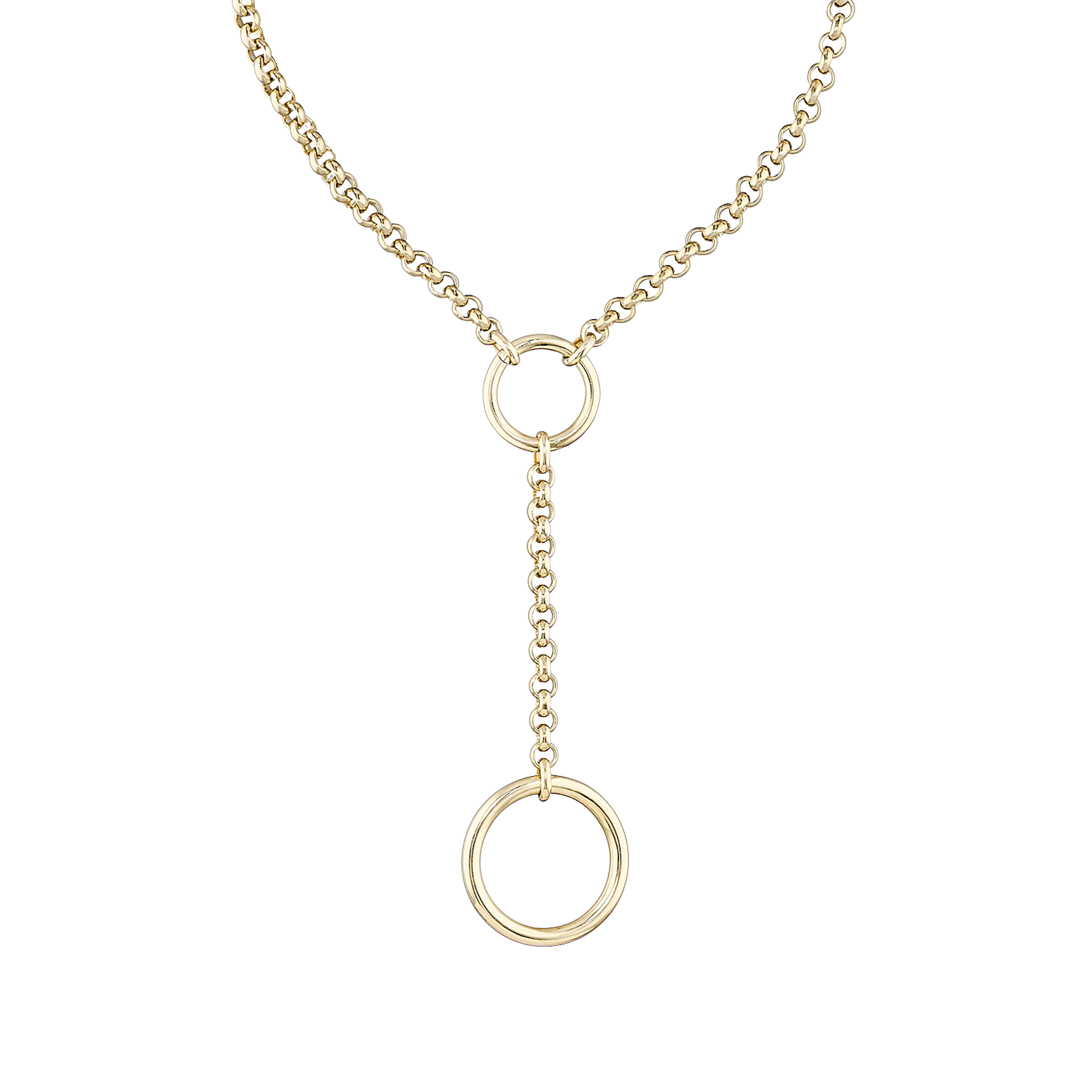 The Edie Rolo Necklace. Gold Vermeil.