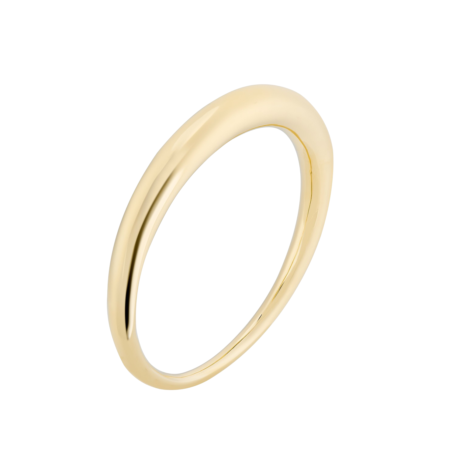 The Nico Ovo Bangle. Gold Vermeil (PRE-ORDER). - Monarc Jewellery