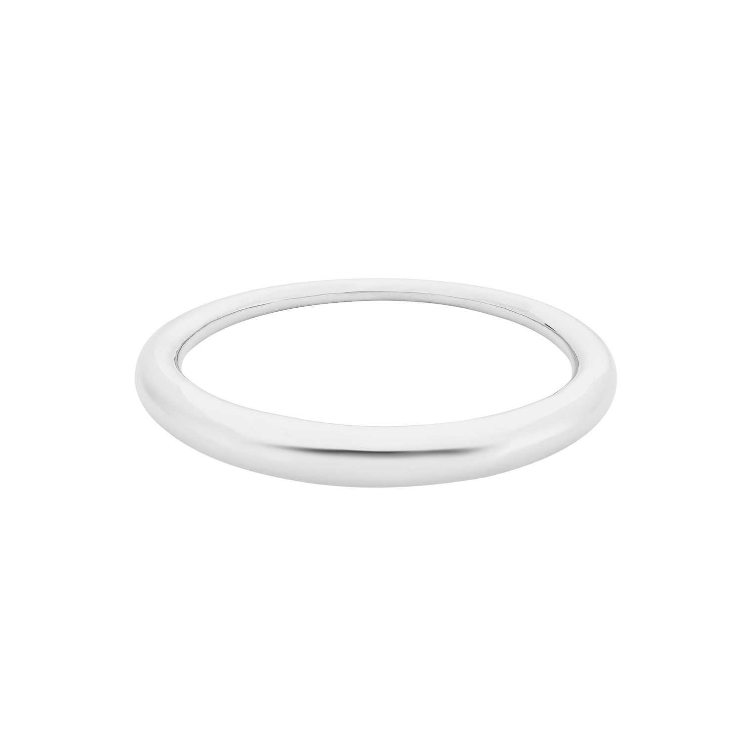 The Nico Ovo Bangle. Sterling Silver (PRE-ORDER) - Monarc Jewellery