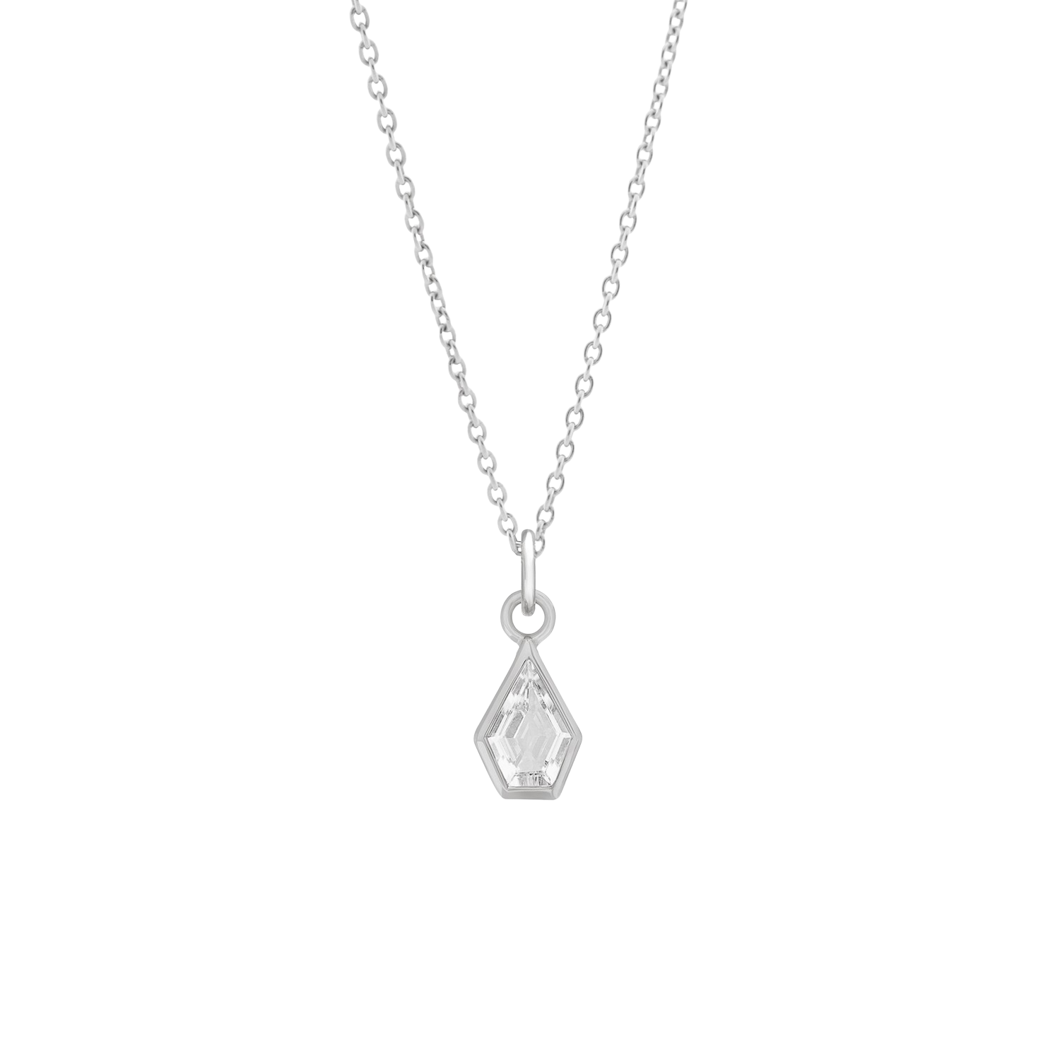 Maison Necklace, Silver. Co-Designer Amy Fraser
