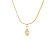 Maison Necklace, Gold Vermeil. Co-Designer Amy Fraser - Monarc Jewellery