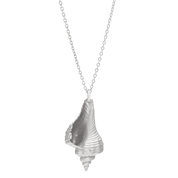 Praesidio Shell Necklace, Silver. Co-Designer Christina Macpherson - Monarc Jewellery