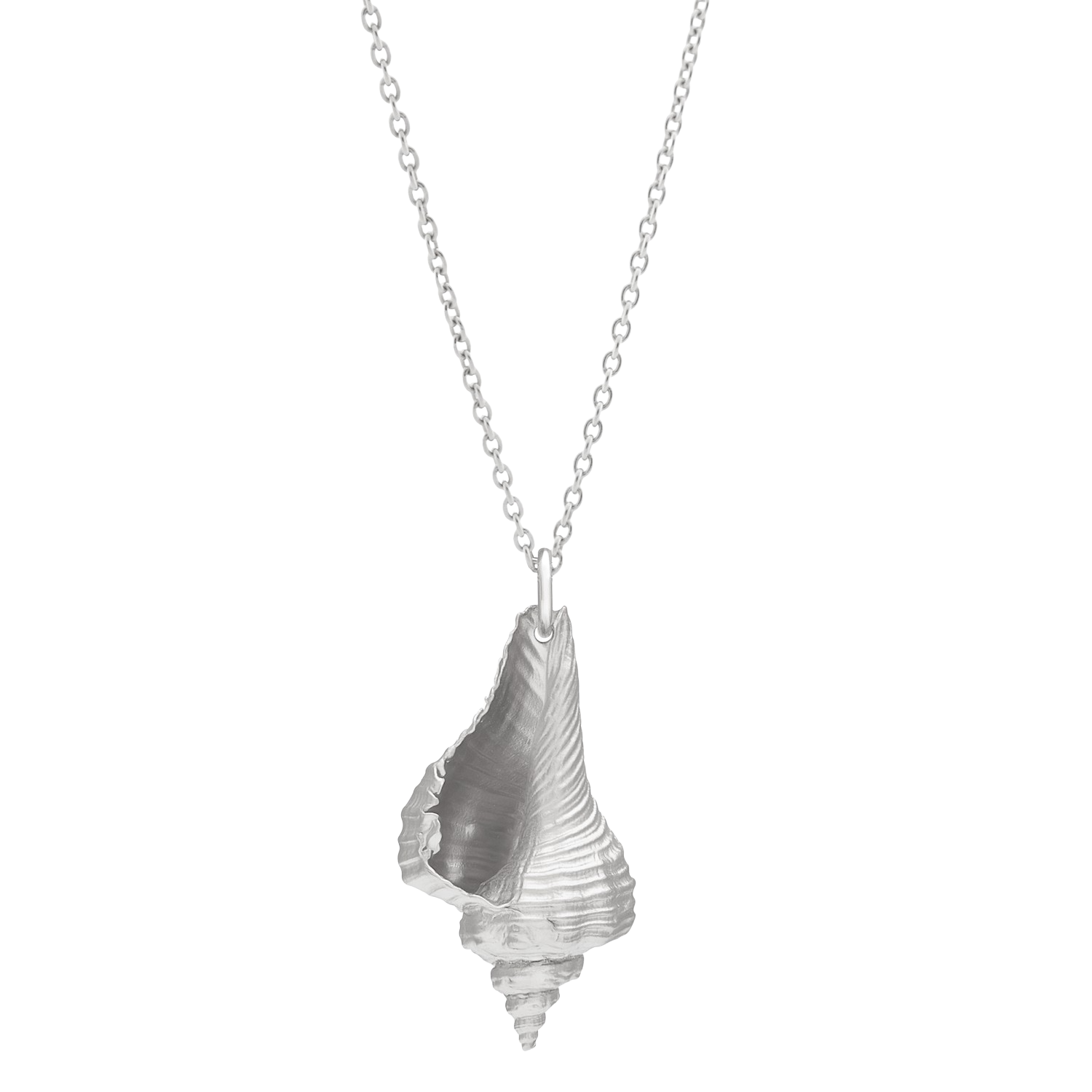 Praesidio Shell Necklace, Silver. Co-Designer Christina Macpherson - Monarc Jewellery