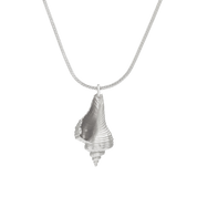 Praesidio Shell Necklace, Silver. Co-Designer Christina Macpherson - Monarc Jewellery