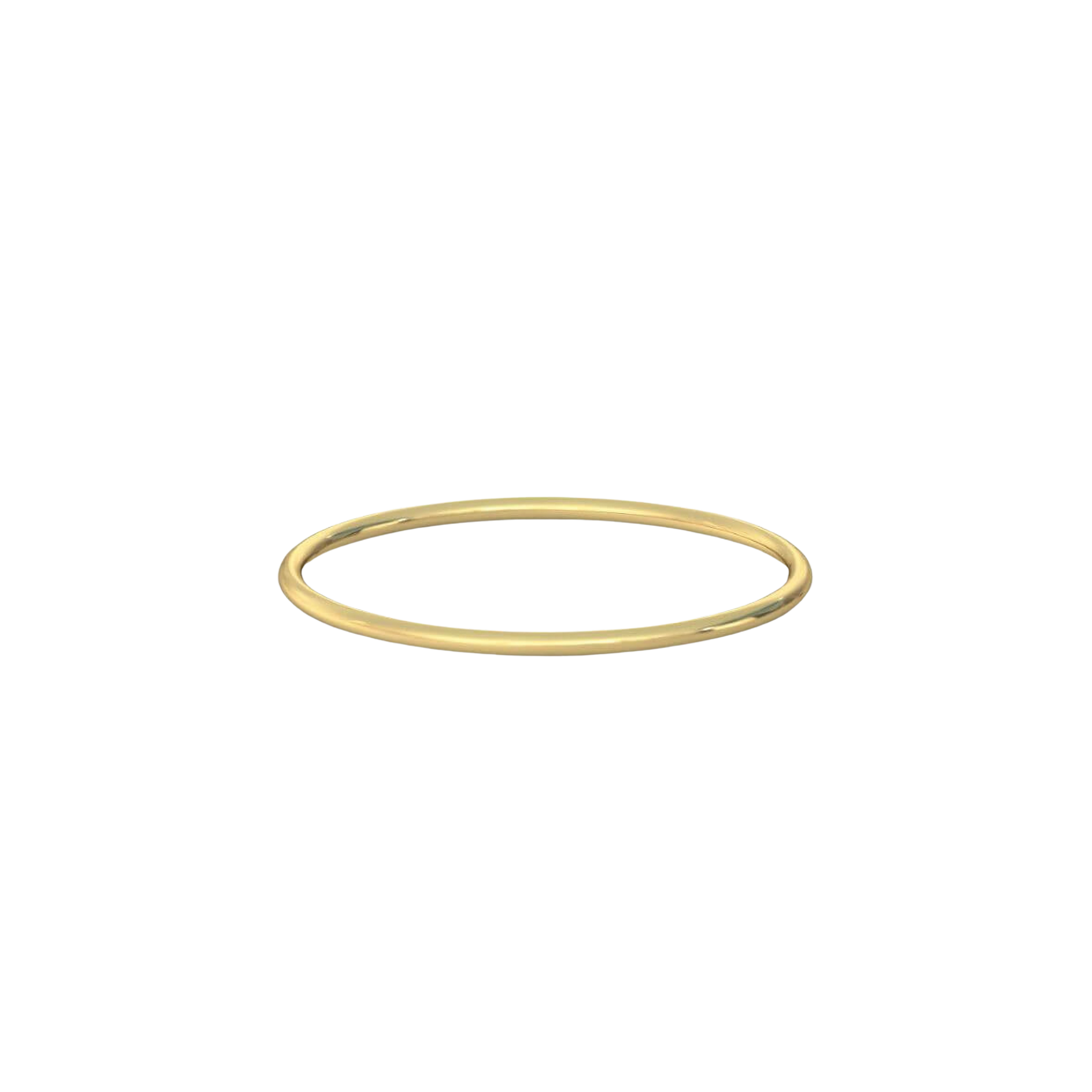 Skinny Mini Ring. 9k Yellow Gold - Monarc Jewellery