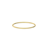 Skinny Mini Ring. 9k Yellow Gold