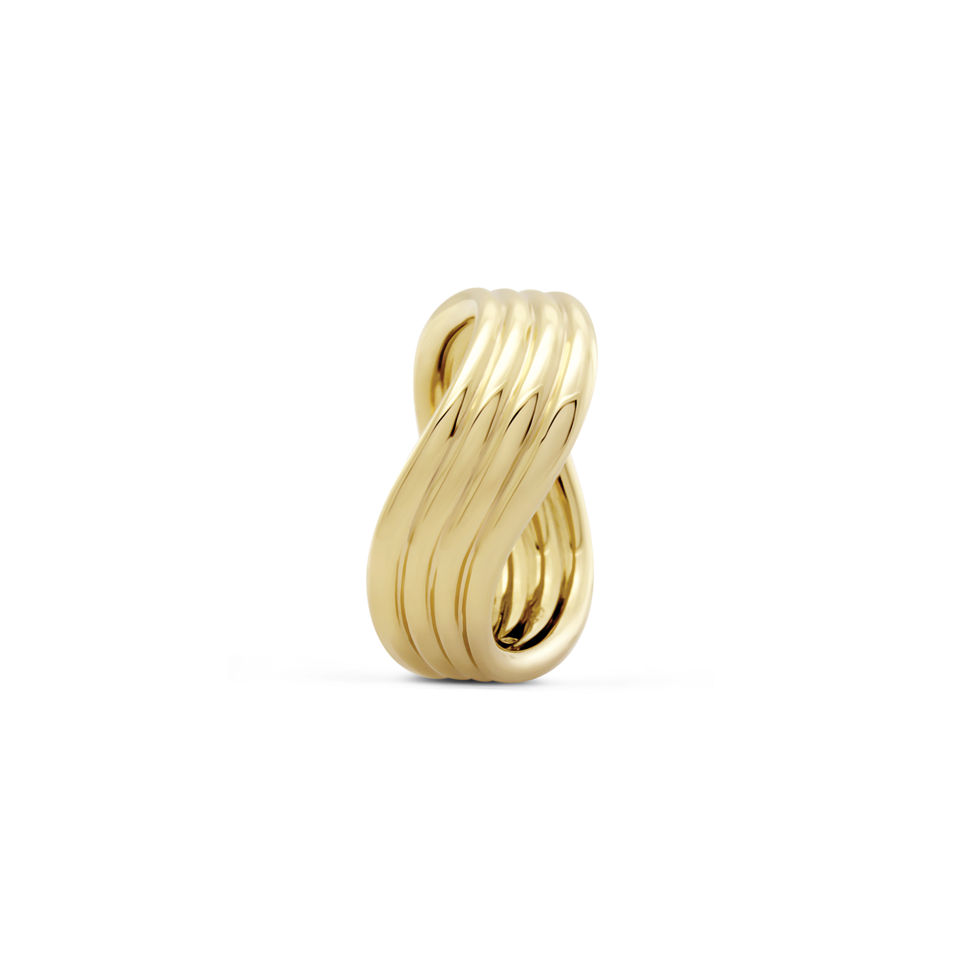 Nymph Wave Ring. Gold Vermeil