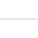 BONDED SEVILLE CHAIN, 9k White Gold