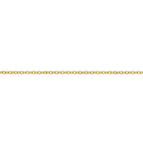 BONDED CABLE CHAIN, 9k Yellow Gold