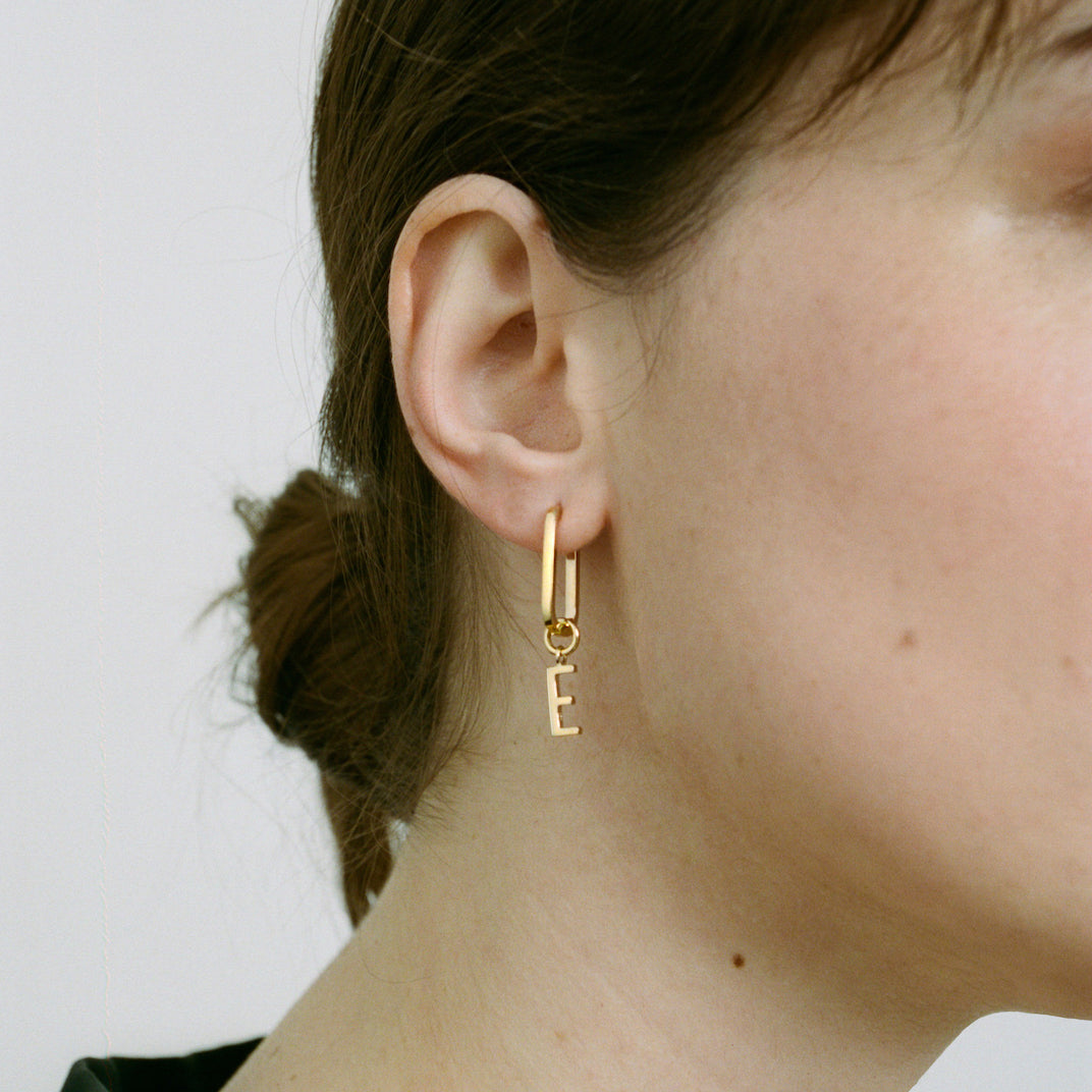 Alphabet Earring Charms and Necklace Pendants - MONARC CONCIERGE