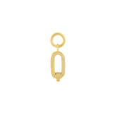 Alphabet Earring Charms and Necklace Pendants